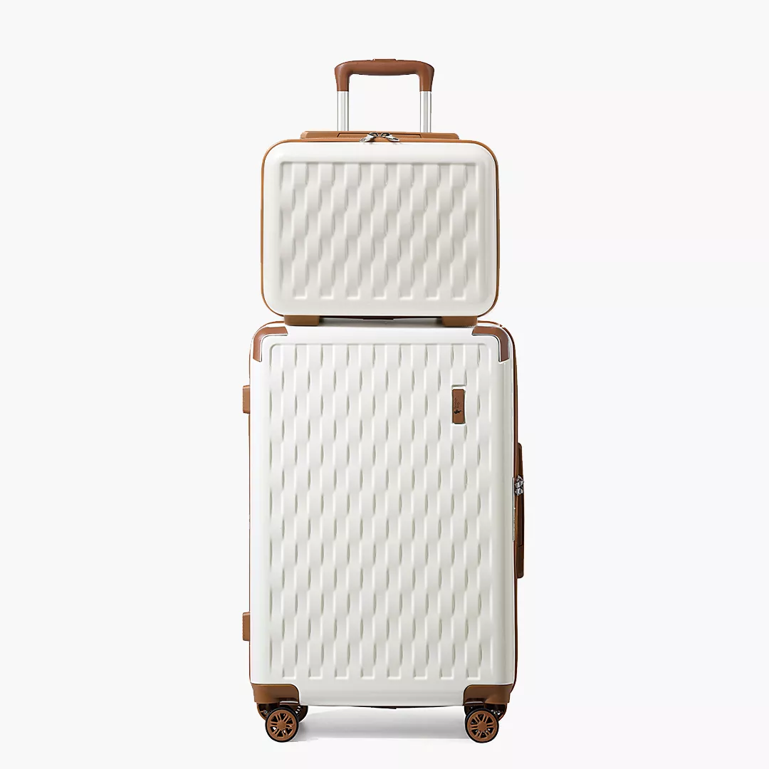 Valise à main de 13 + 20 pouces avec motif de tissage